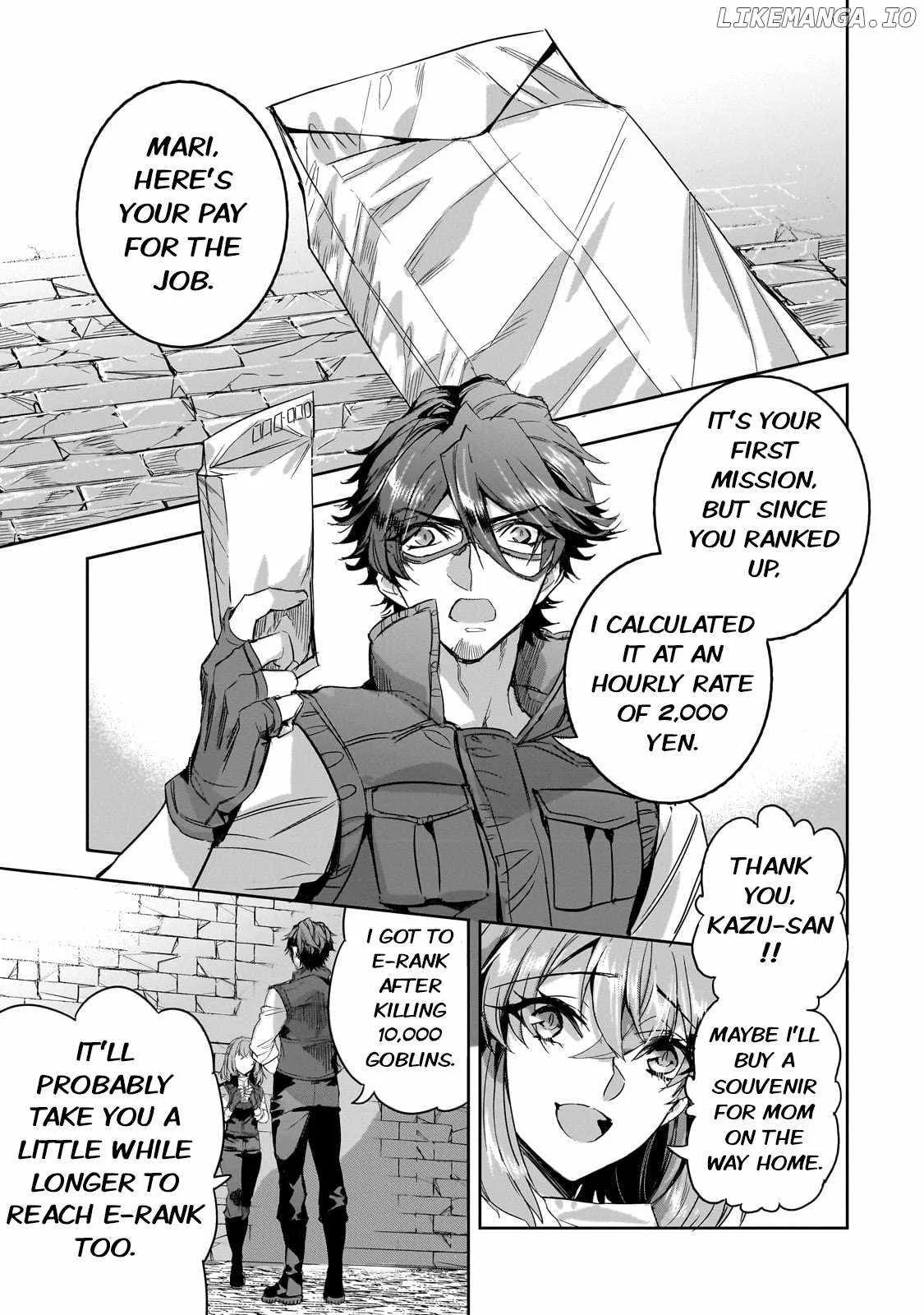 Dungeon Busters: I Am Just Middle-Aged Man, But I Save the World Because of Appeared the Dungeon in My Home Garden. Chapter 14 page 1