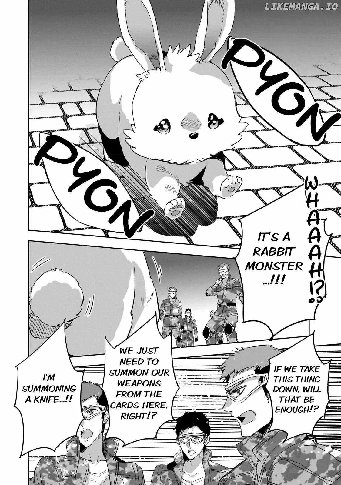 Dungeon Busters: I Am Just Middle-Aged Man, But I Save the World Because of Appeared the Dungeon in My Home Garden. Chapter 15 page 12
