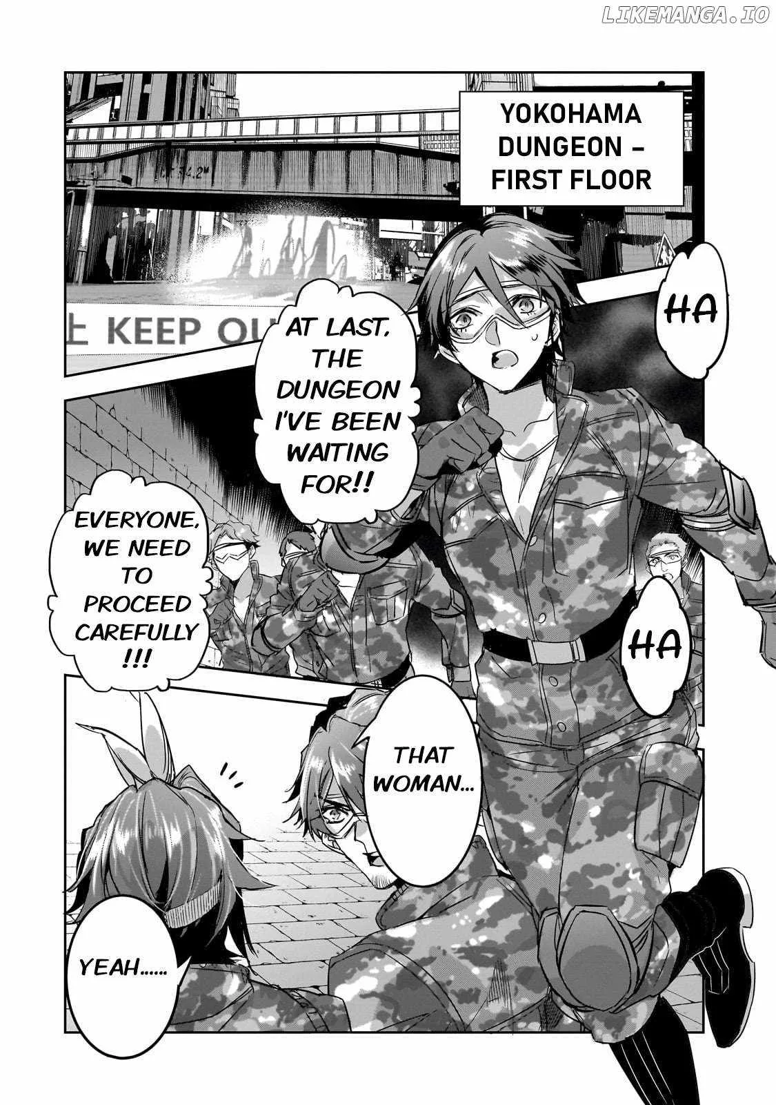 Dungeon Busters: I Am Just Middle-Aged Man, But I Save the World Because of Appeared the Dungeon in My Home Garden. Chapter 15 page 10