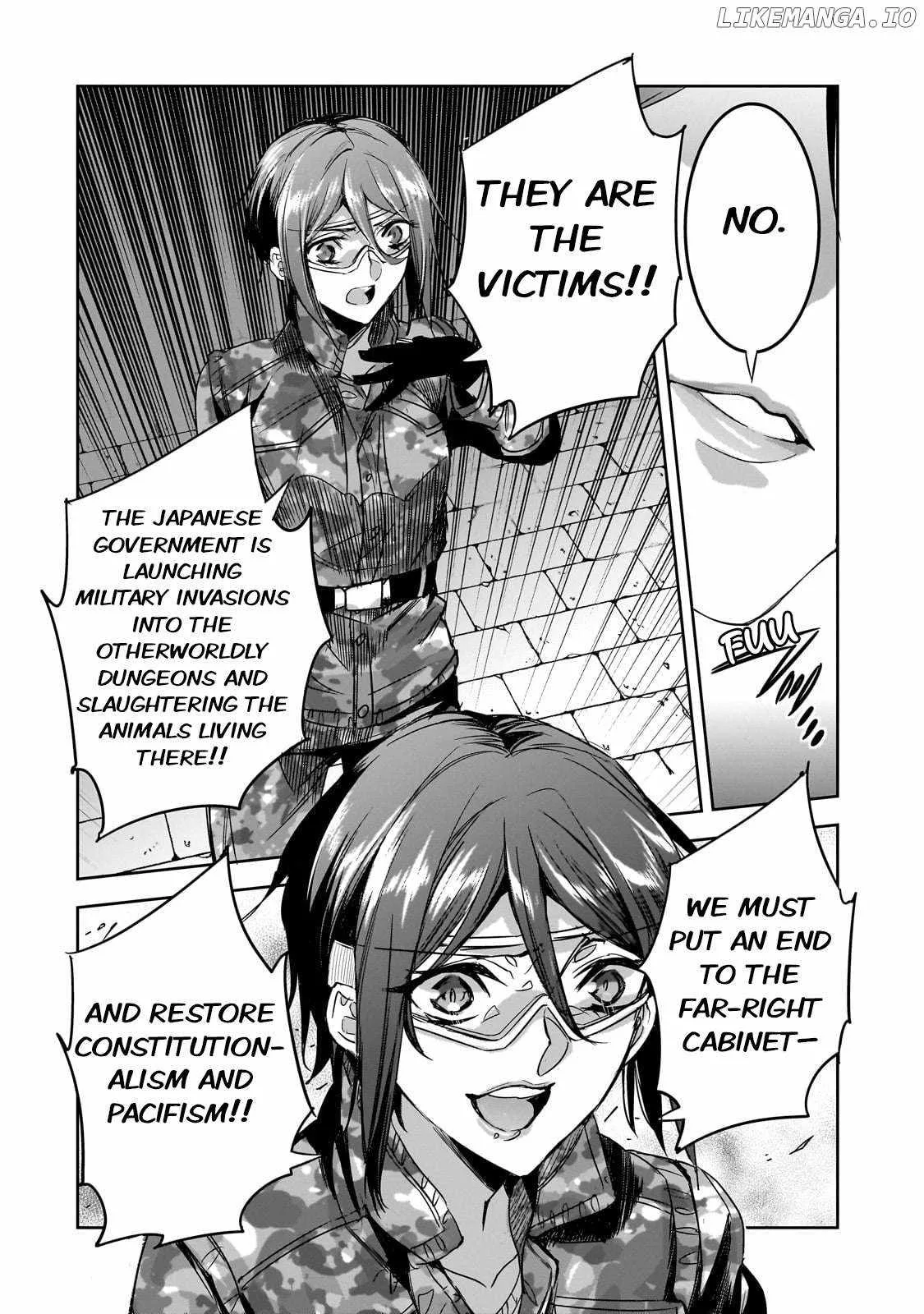 Dungeon Busters: I Am Just Middle-Aged Man, But I Save the World Because of Appeared the Dungeon in My Home Garden. Chapter 15 page 16