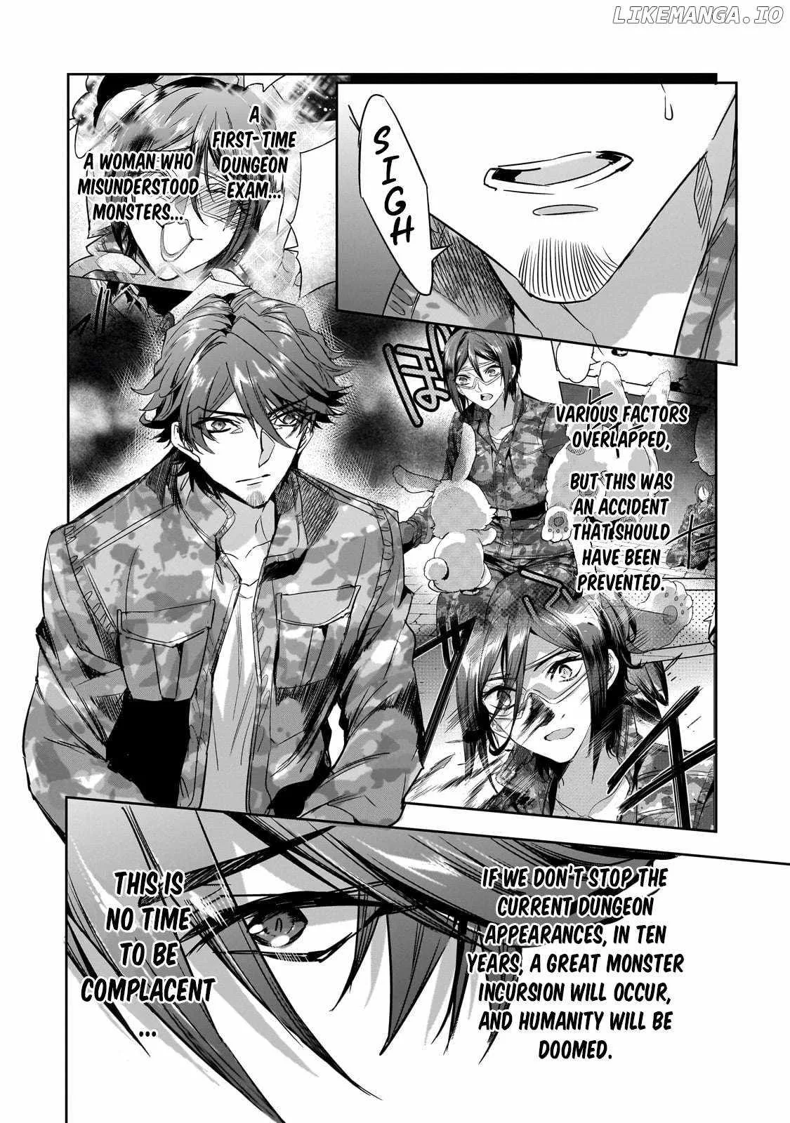 Dungeon Busters: I Am Just Middle-Aged Man, But I Save the World Because of Appeared the Dungeon in My Home Garden. Chapter 16 page 5