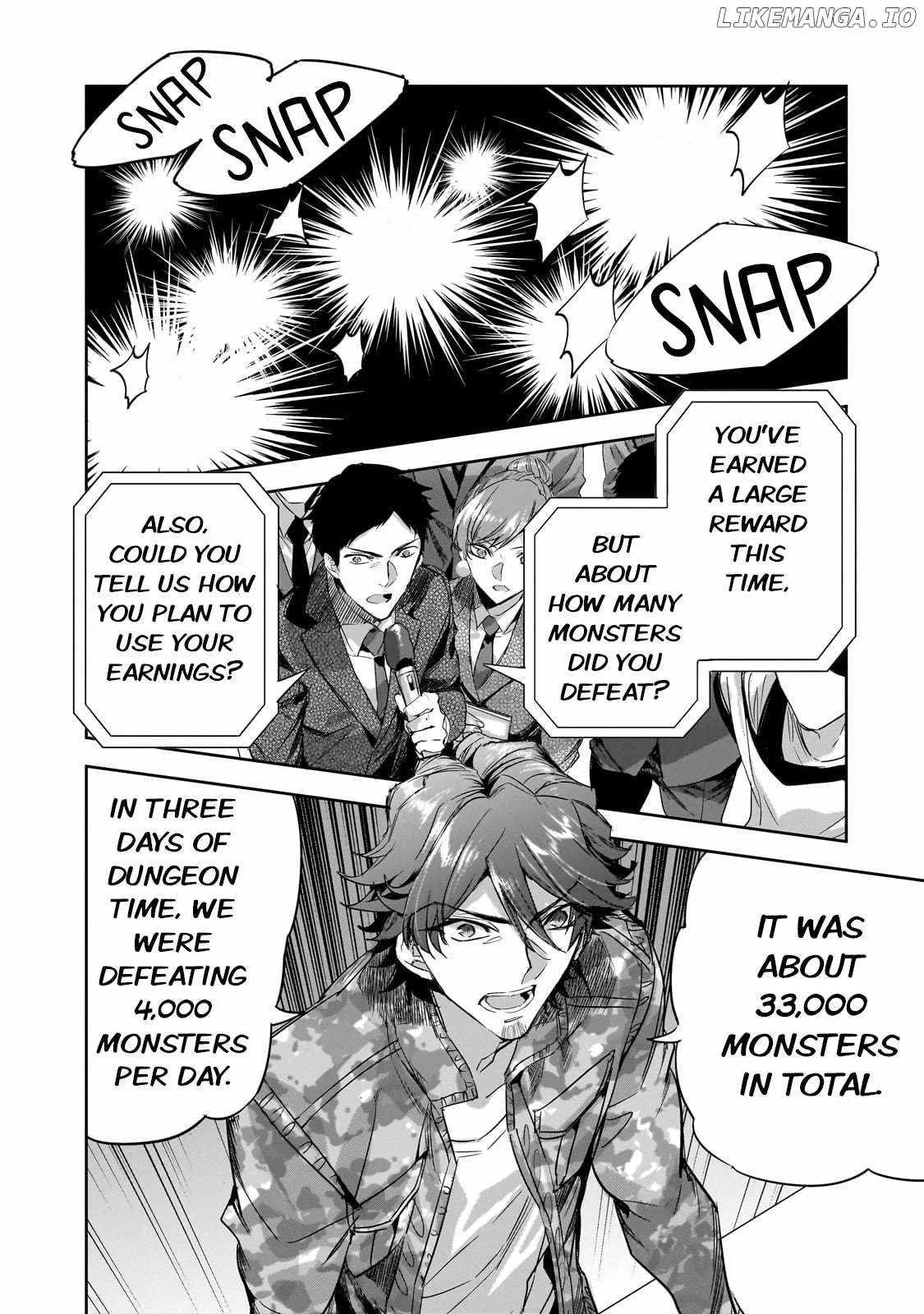 Dungeon Busters: I Am Just Middle-Aged Man, But I Save the World Because of Appeared the Dungeon in My Home Garden. Chapter 17 page 7