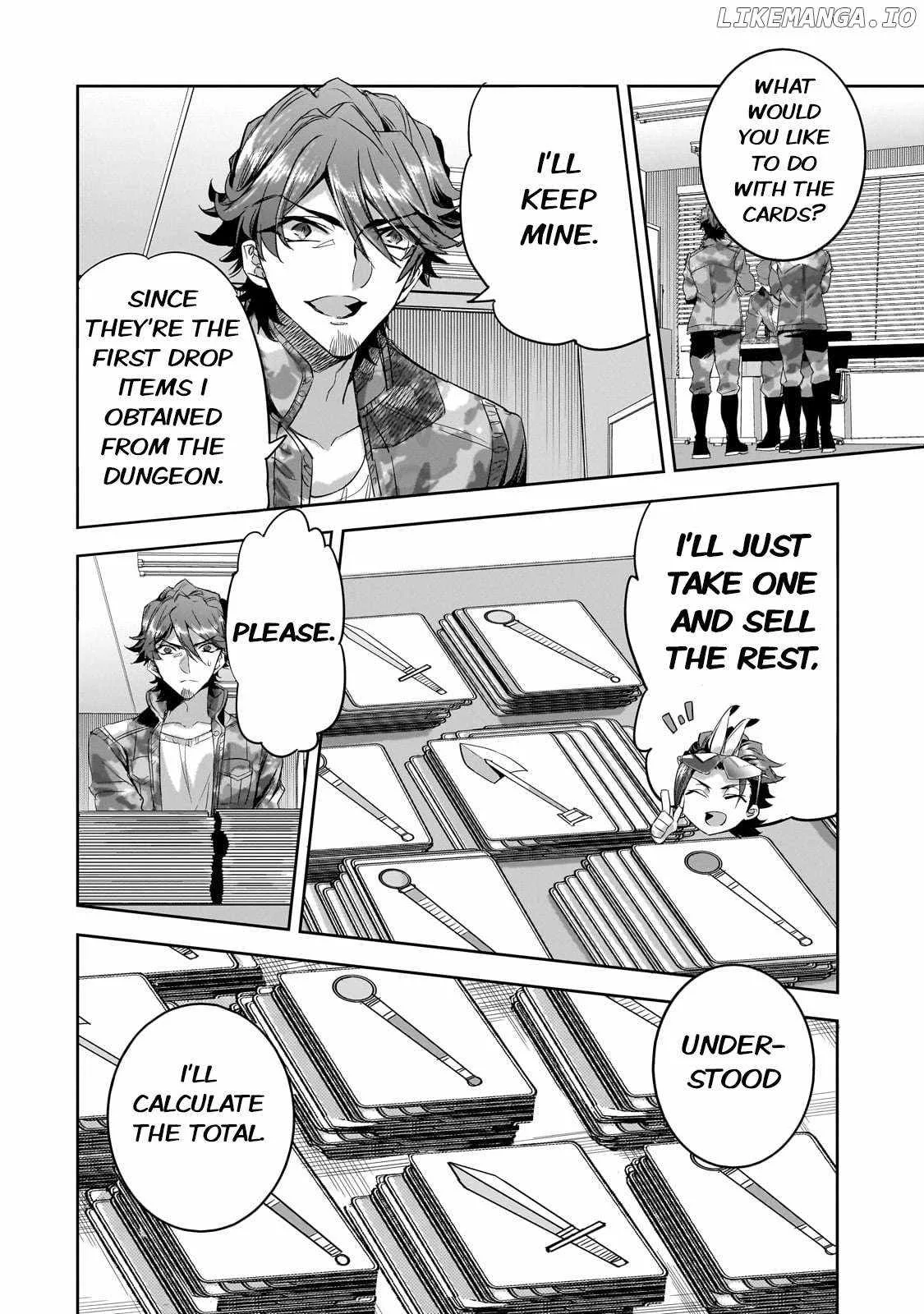 Dungeon Busters: I Am Just Middle-Aged Man, But I Save the World Because of Appeared the Dungeon in My Home Garden. Chapter 17 page 6
