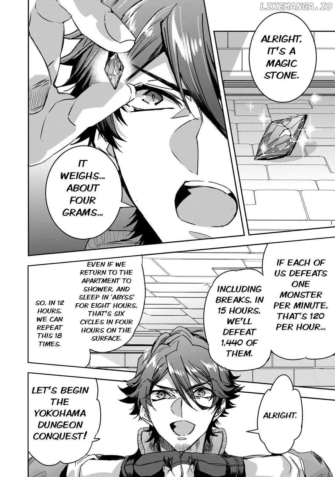 Dungeon Busters: I Am Just Middle-Aged Man, But I Save the World Because of Appeared the Dungeon in My Home Garden. Chapter 18 page 4