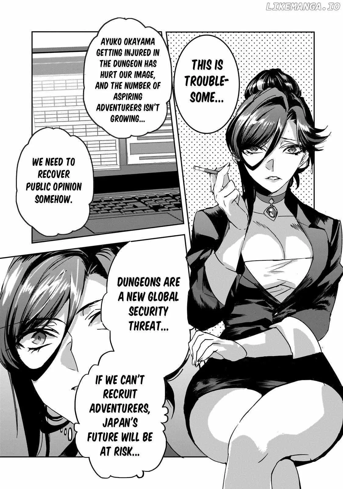 Dungeon Busters: I Am Just Middle-Aged Man, But I Save the World Because of Appeared the Dungeon in My Home Garden. Chapter 18 page 7