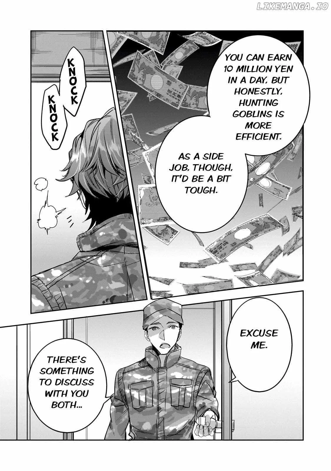 Dungeon Busters: I Am Just Middle-Aged Man, But I Save the World Because of Appeared the Dungeon in My Home Garden. Chapter 18 page 15