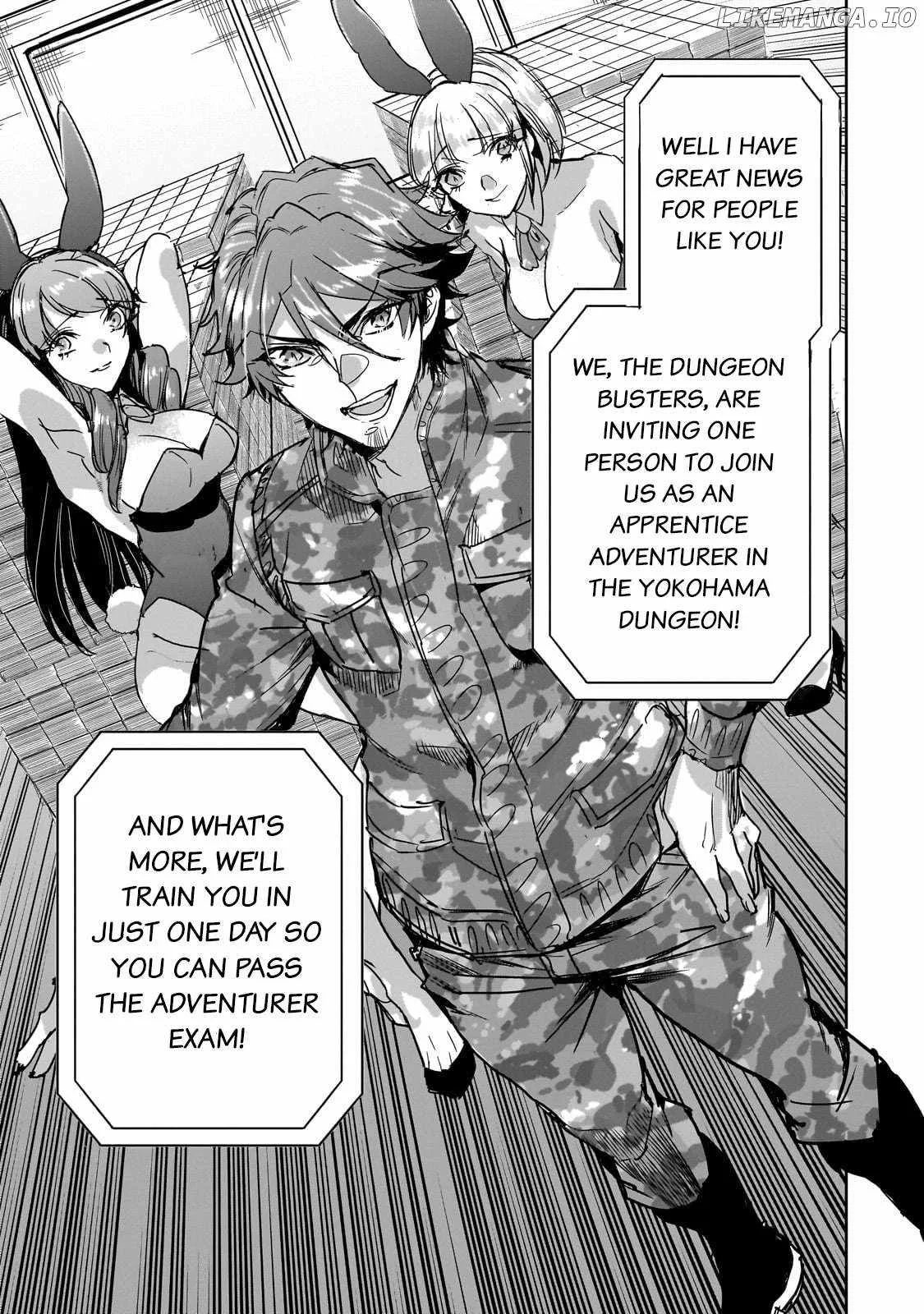 Dungeon Busters: I Am Just Middle-Aged Man, But I Save the World Because of Appeared the Dungeon in My Home Garden. Chapter 18 page 27