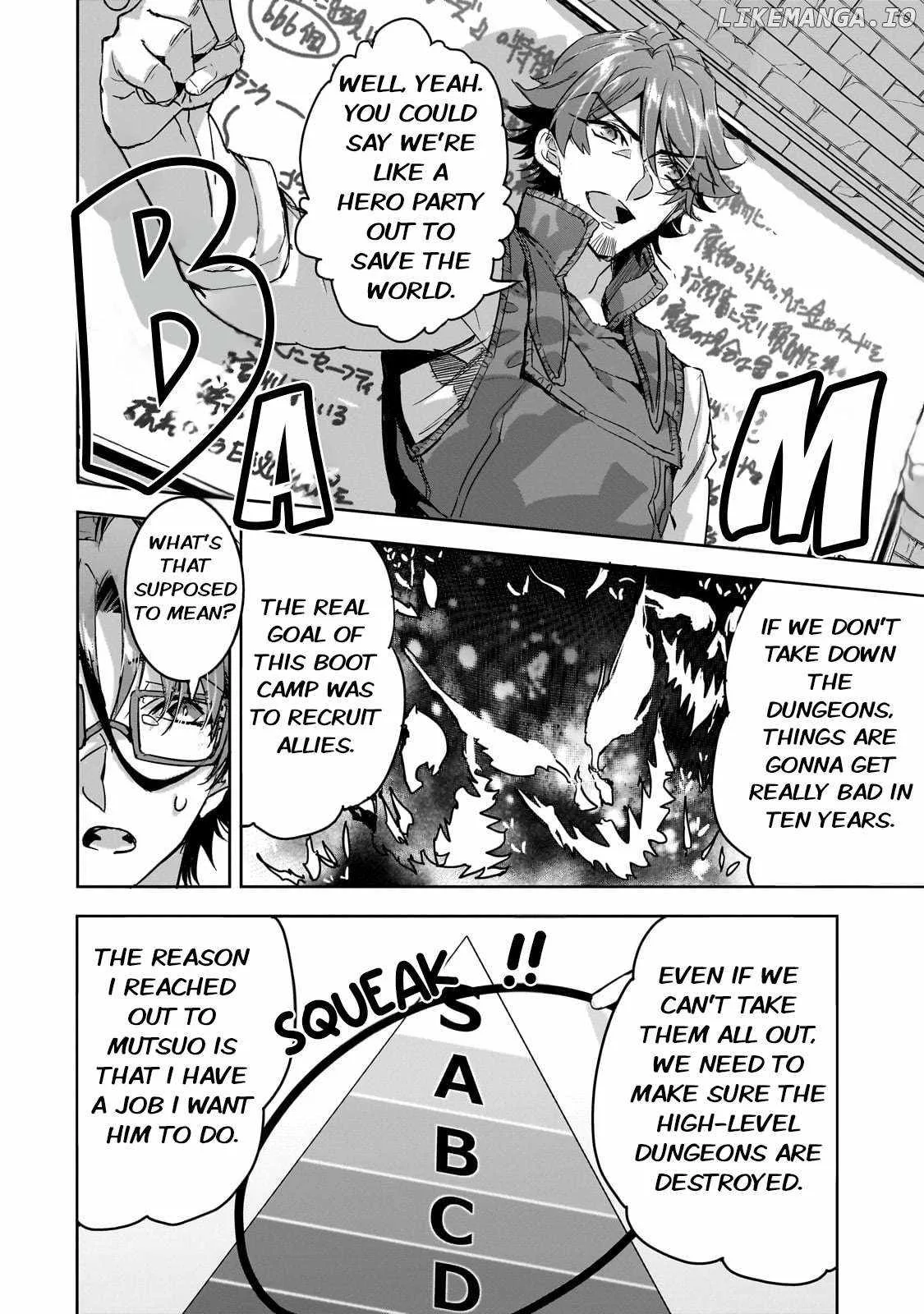 Dungeon Busters: I Am Just Middle-Aged Man, But I Save the World Because of Appeared the Dungeon in My Home Garden. Chapter 20 page 2