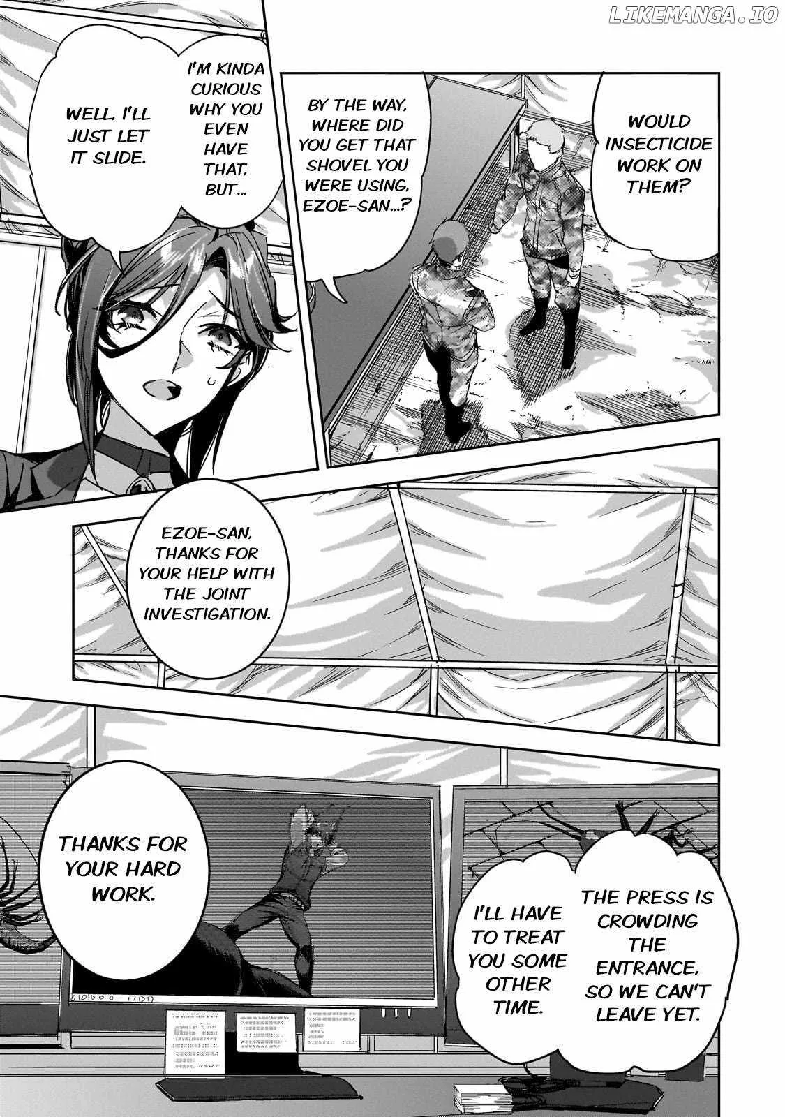 Dungeon Busters: I Am Just Middle-Aged Man, But I Save the World Because of Appeared the Dungeon in My Home Garden. Chapter 21 page 11