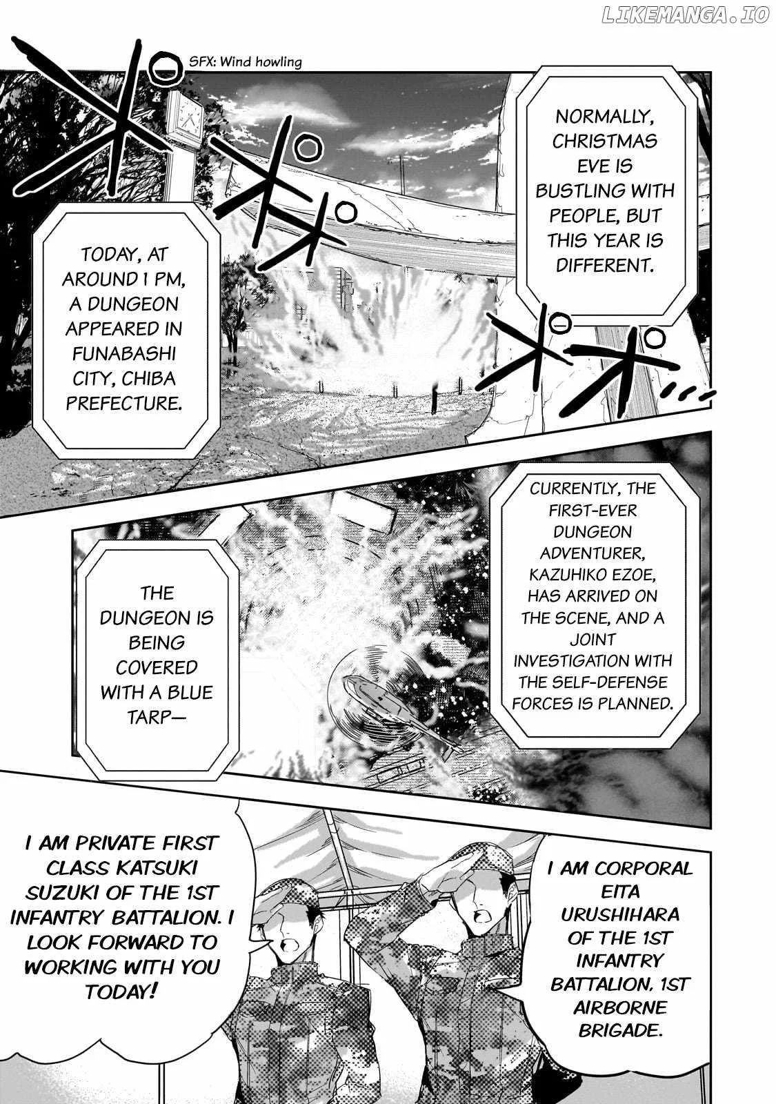 Dungeon Busters: I Am Just Middle-Aged Man, But I Save the World Because of Appeared the Dungeon in My Home Garden. Chapter 21 page 7