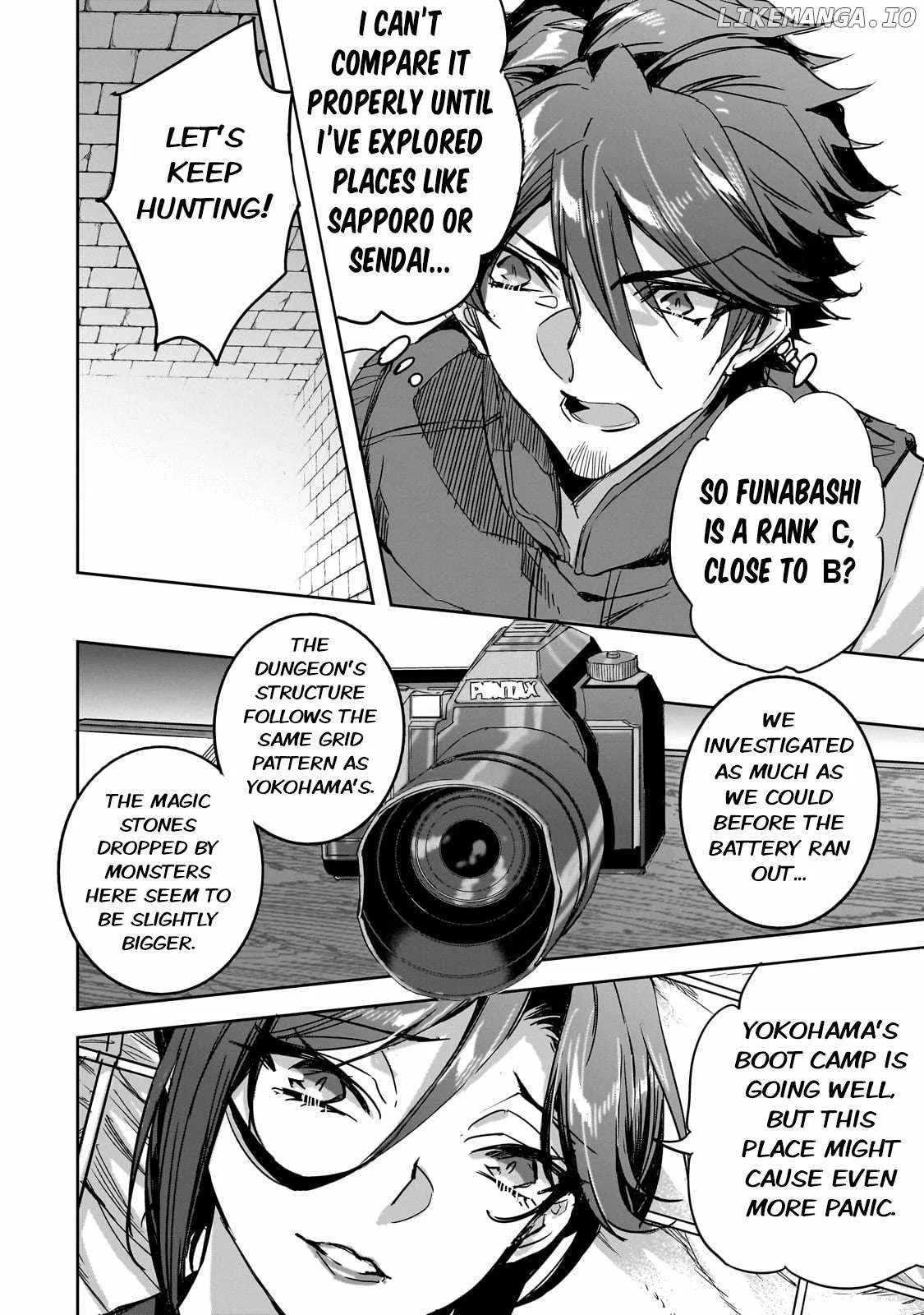 Dungeon Busters: I Am Just Middle-Aged Man, But I Save the World Because of Appeared the Dungeon in My Home Garden. Chapter 21 page 10
