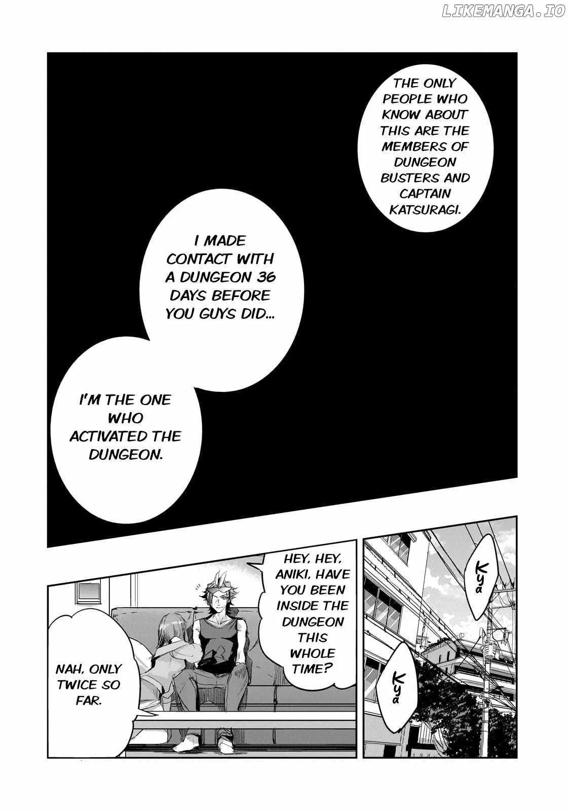 Dungeon Busters: I Am Just Middle-Aged Man, But I Save the World Because of Appeared the Dungeon in My Home Garden. Chapter 21 page 20