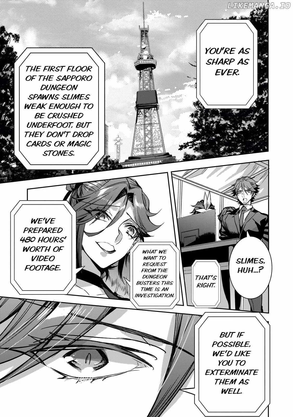 Dungeon Busters: I Am Just Middle-Aged Man, But I Save the World Because of Appeared the Dungeon in My Home Garden. Chapter 22 page 11