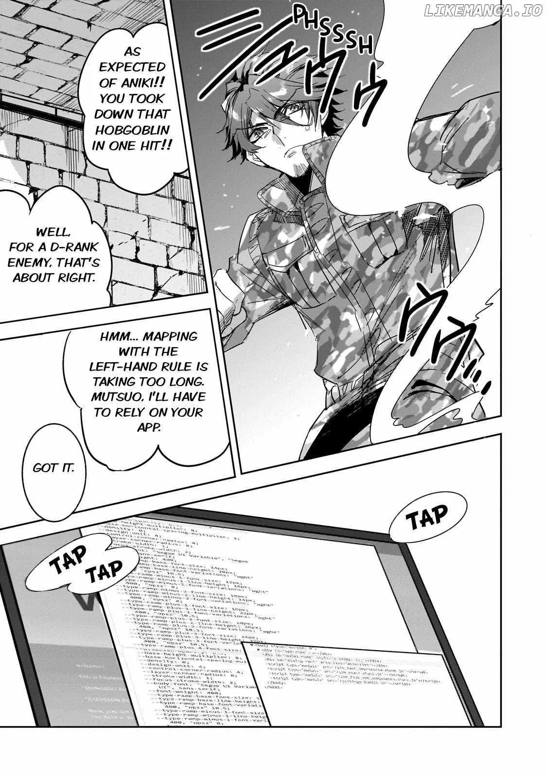 Dungeon Busters: I Am Just Middle-Aged Man, But I Save the World Because of Appeared the Dungeon in My Home Garden. Chapter 23 page 13