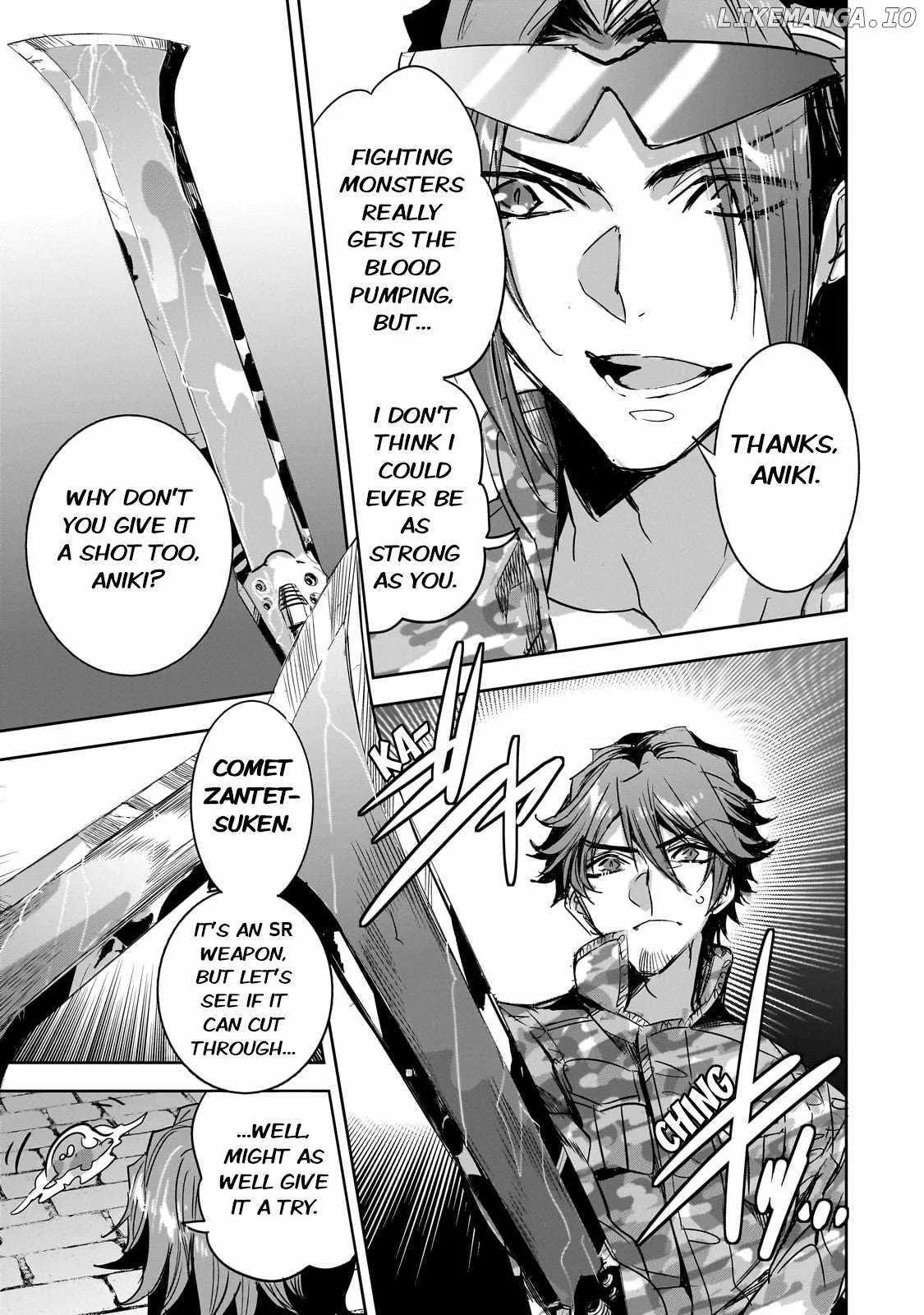 Dungeon Busters: I Am Just Middle-Aged Man, But I Save the World Because of Appeared the Dungeon in My Home Garden. Chapter 23 page 21