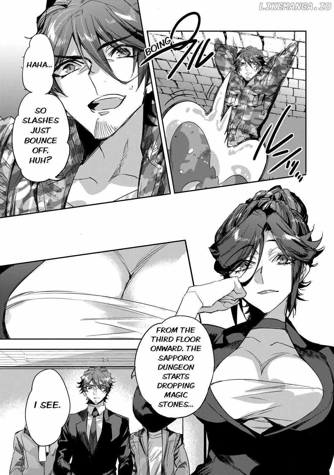 Dungeon Busters: I Am Just Middle-Aged Man, But I Save the World Because of Appeared the Dungeon in My Home Garden. Chapter 23 page 23