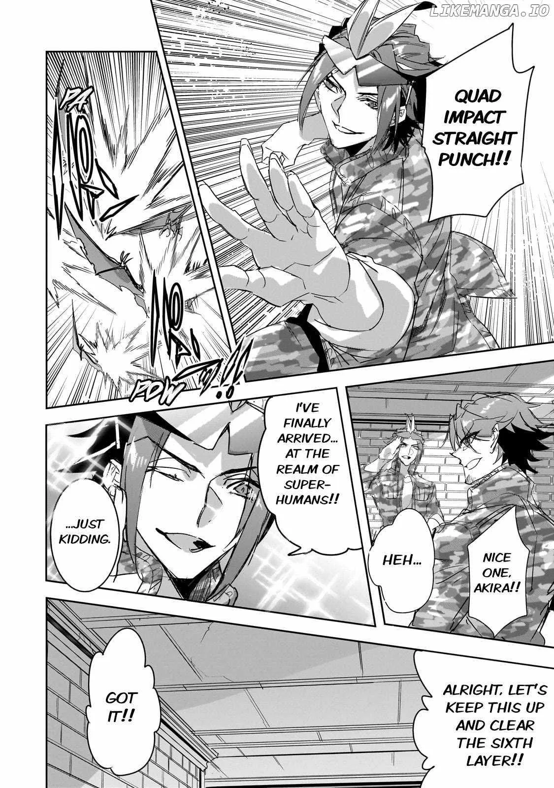 Dungeon Busters: I Am Just Middle-Aged Man, But I Save the World Because of Appeared the Dungeon in My Home Garden. Chapter 24 page 2