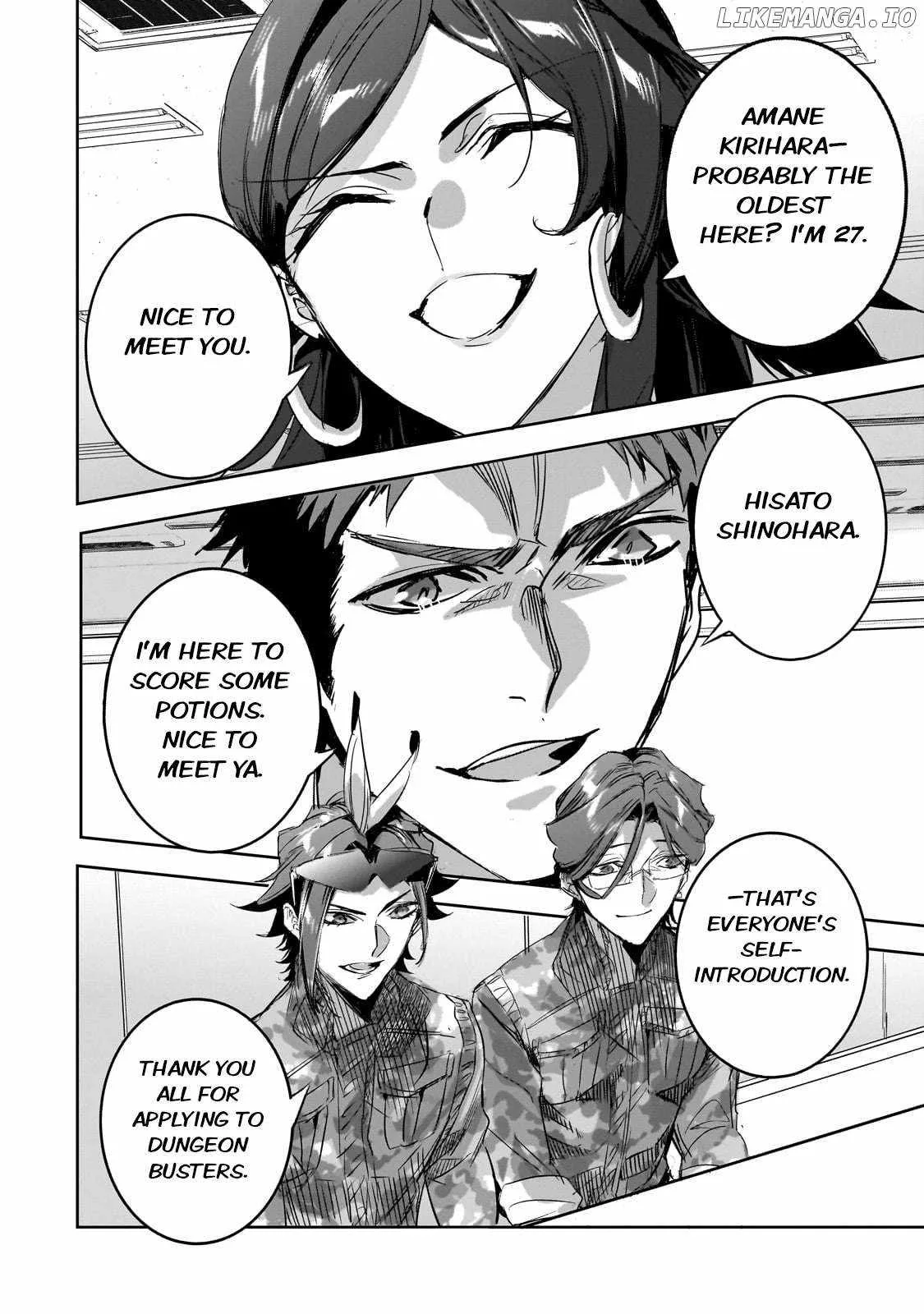 Dungeon Busters: I Am Just Middle-Aged Man, But I Save the World Because of Appeared the Dungeon in My Home Garden. Chapter 30 page 24