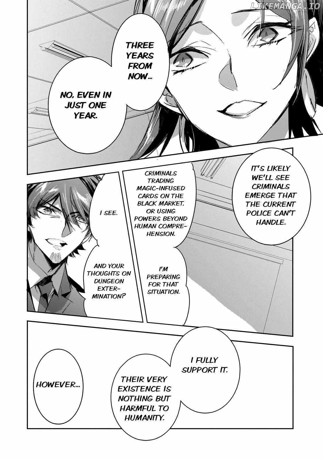 Dungeon Busters: I Am Just Middle-Aged Man, But I Save the World Because of Appeared the Dungeon in My Home Garden. Chapter 31 page 4