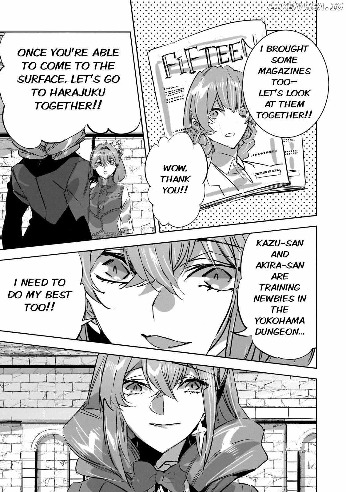 Dungeon Busters: I Am Just Middle-Aged Man, But I Save the World Because of Appeared the Dungeon in My Home Garden. Chapter 32 page 22