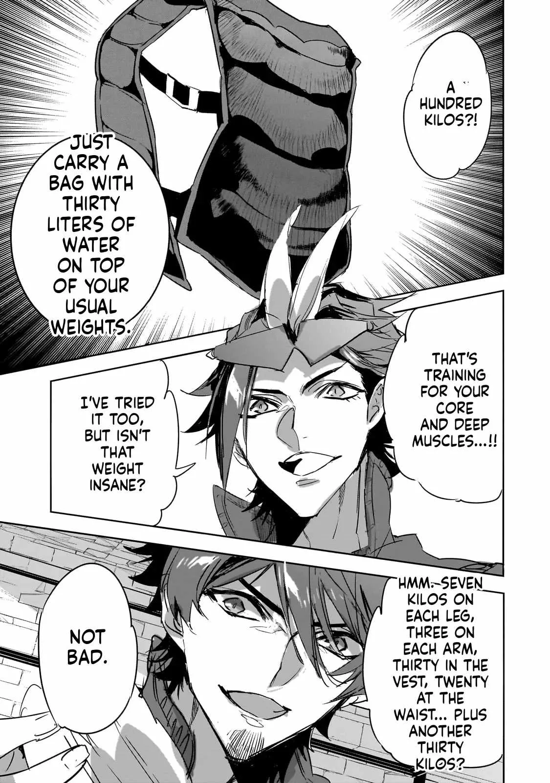 Dungeon Busters: I Am Just Middle-Aged Man, But I Save the World Because of Appeared the Dungeon in My Home Garden. Chapter 35 page 8