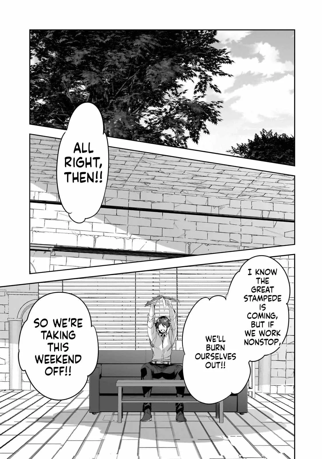 Dungeon Busters: I Am Just Middle-Aged Man, But I Save the World Because of Appeared the Dungeon in My Home Garden. Chapter 35 page 12