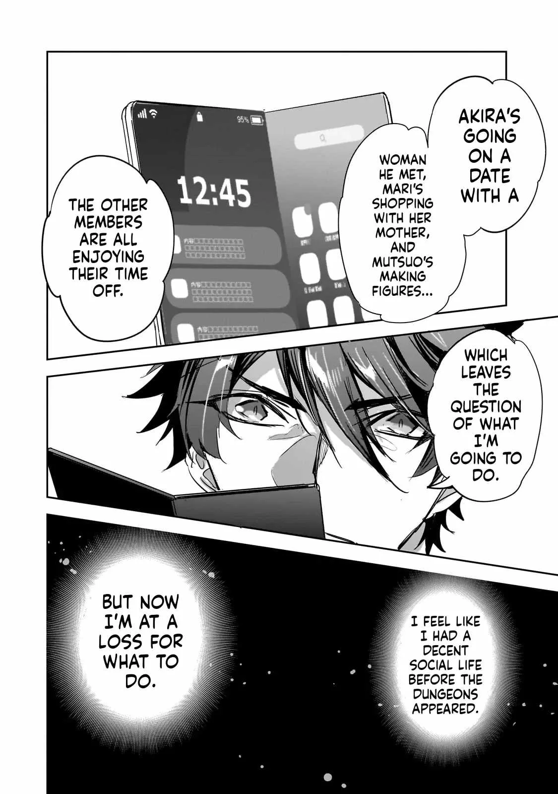 Dungeon Busters: I Am Just Middle-Aged Man, But I Save the World Because of Appeared the Dungeon in My Home Garden. Chapter 35 page 13