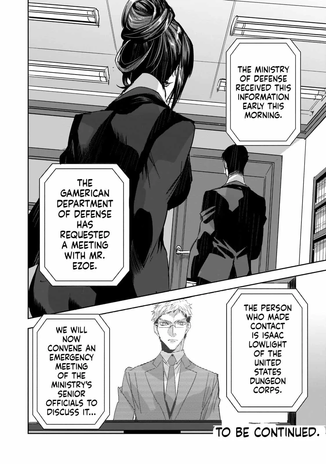 Dungeon Busters: I Am Just Middle-Aged Man, But I Save the World Because of Appeared the Dungeon in My Home Garden. Chapter 35 page 19