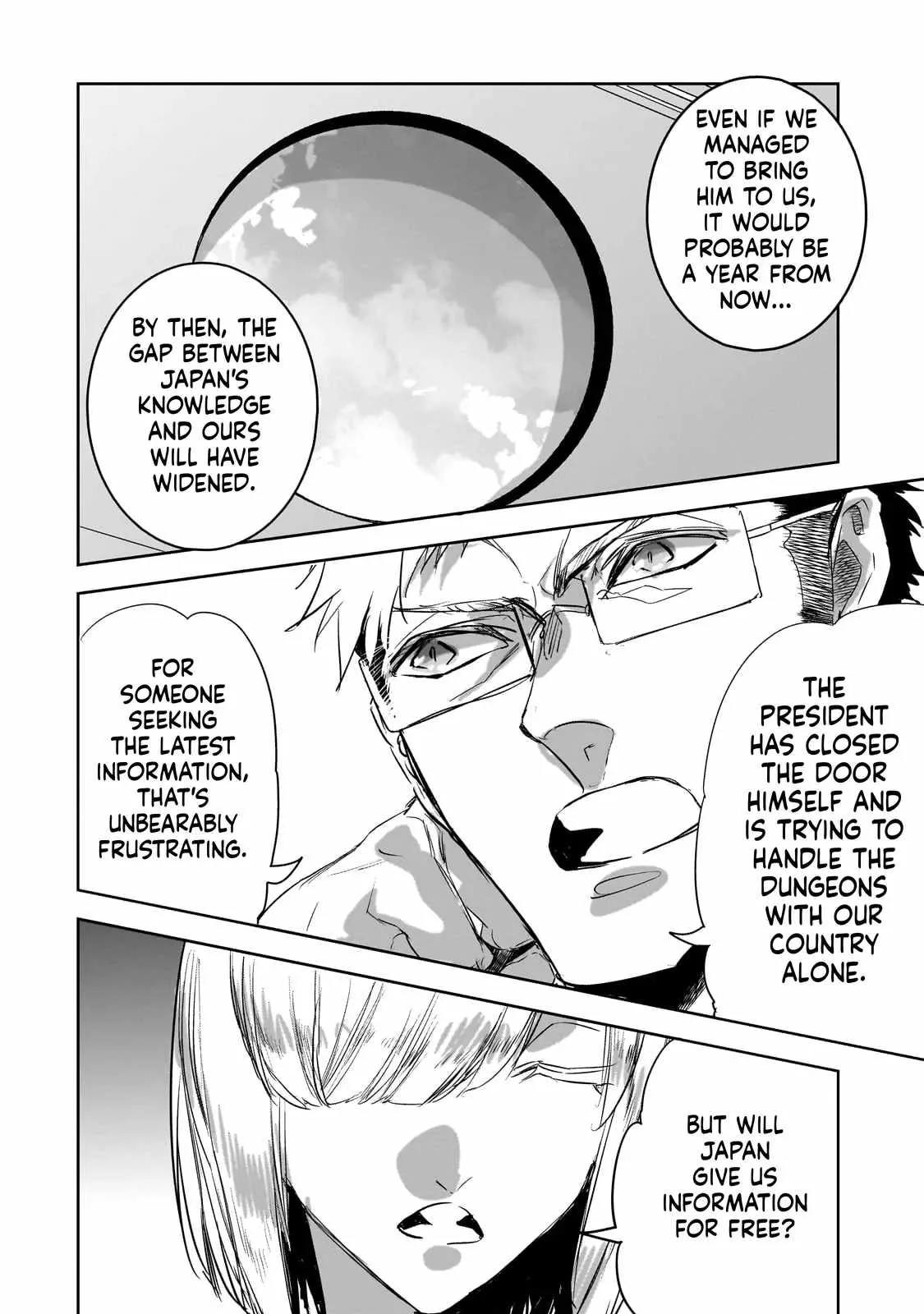 Dungeon Busters: I Am Just Middle-Aged Man, But I Save the World Because of Appeared the Dungeon in My Home Garden. Chapter 36 page 7
