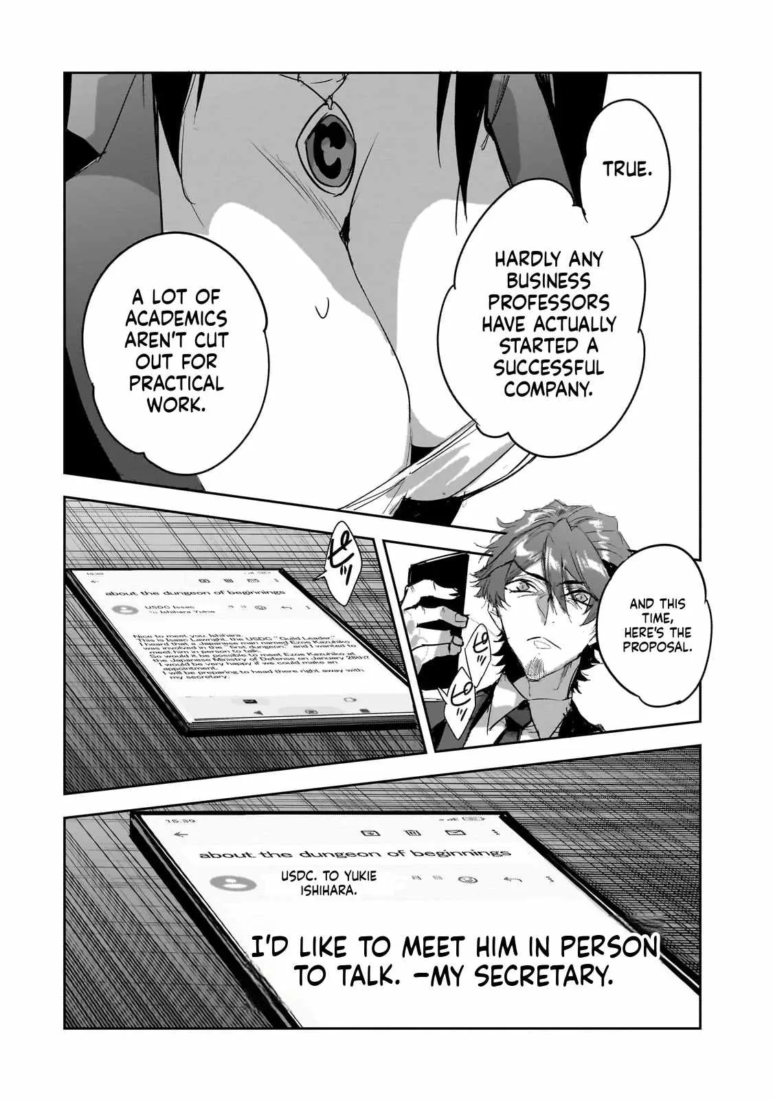 Dungeon Busters: I Am Just Middle-Aged Man, But I Save the World Because of Appeared the Dungeon in My Home Garden. Chapter 36 page 15