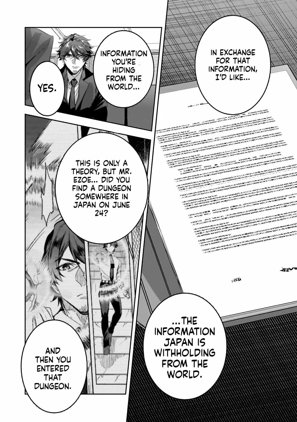 Dungeon Busters: I Am Just Middle-Aged Man, But I Save the World Because of Appeared the Dungeon in My Home Garden. Chapter 37 page 9