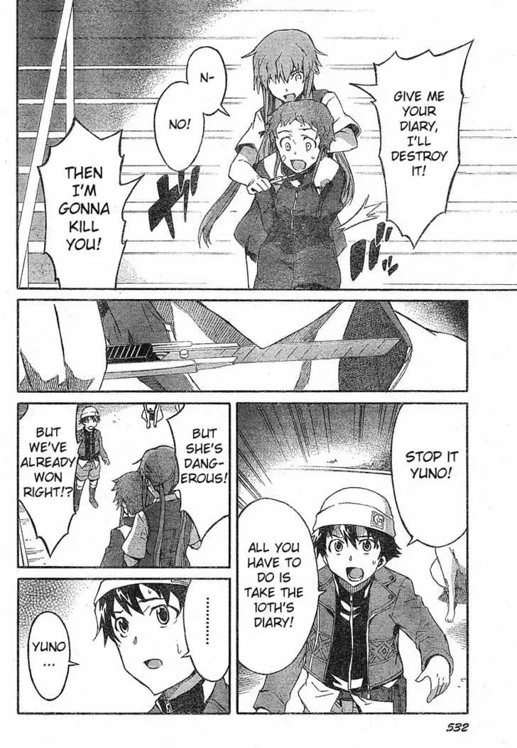 Mirai Nikki Chapter 18 page 21
