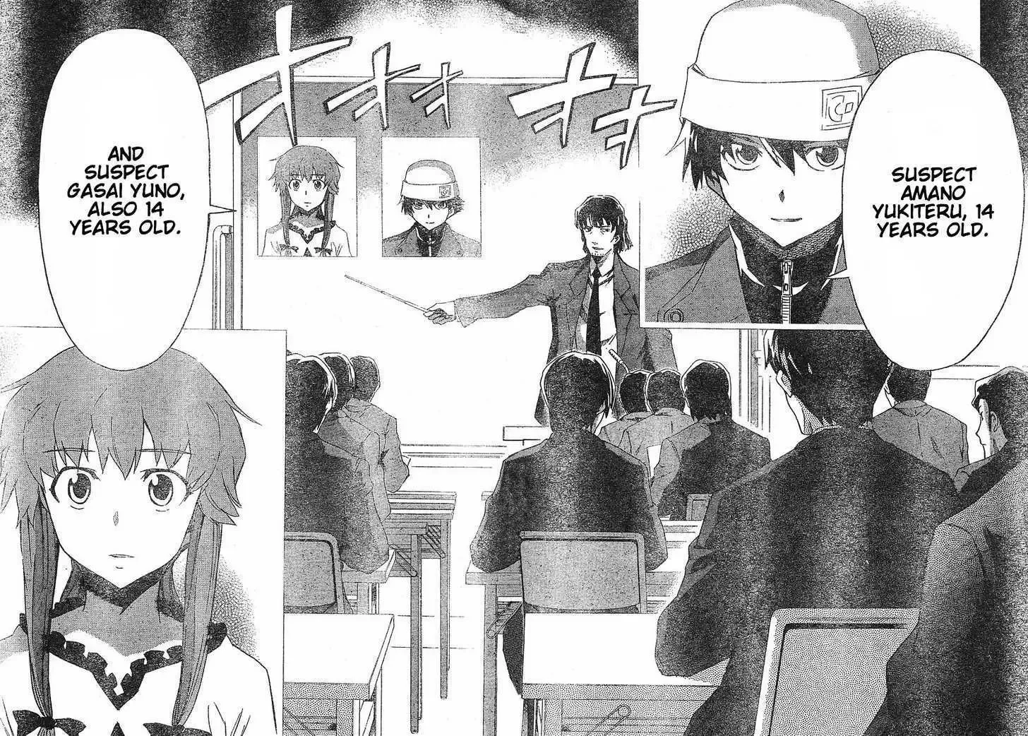 Mirai Nikki Chapter 19 page 33