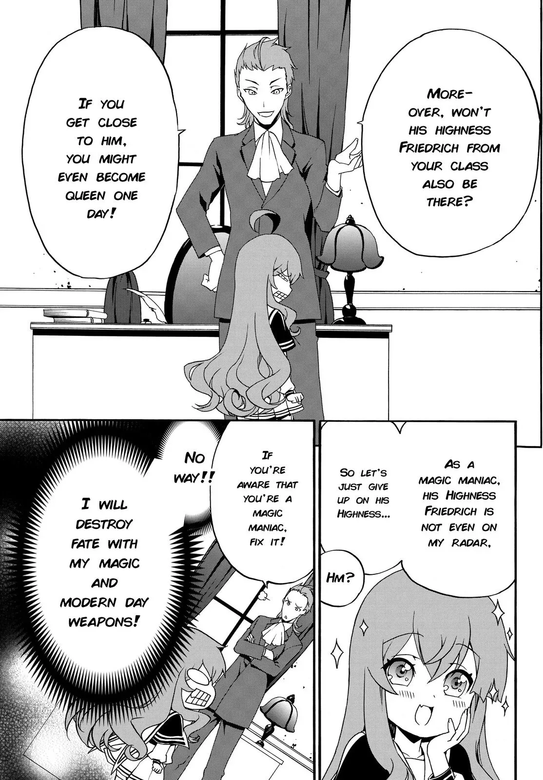 The Villainess Will Crush Her Destruction End Through Modern Firepower Chapter 23 page 7