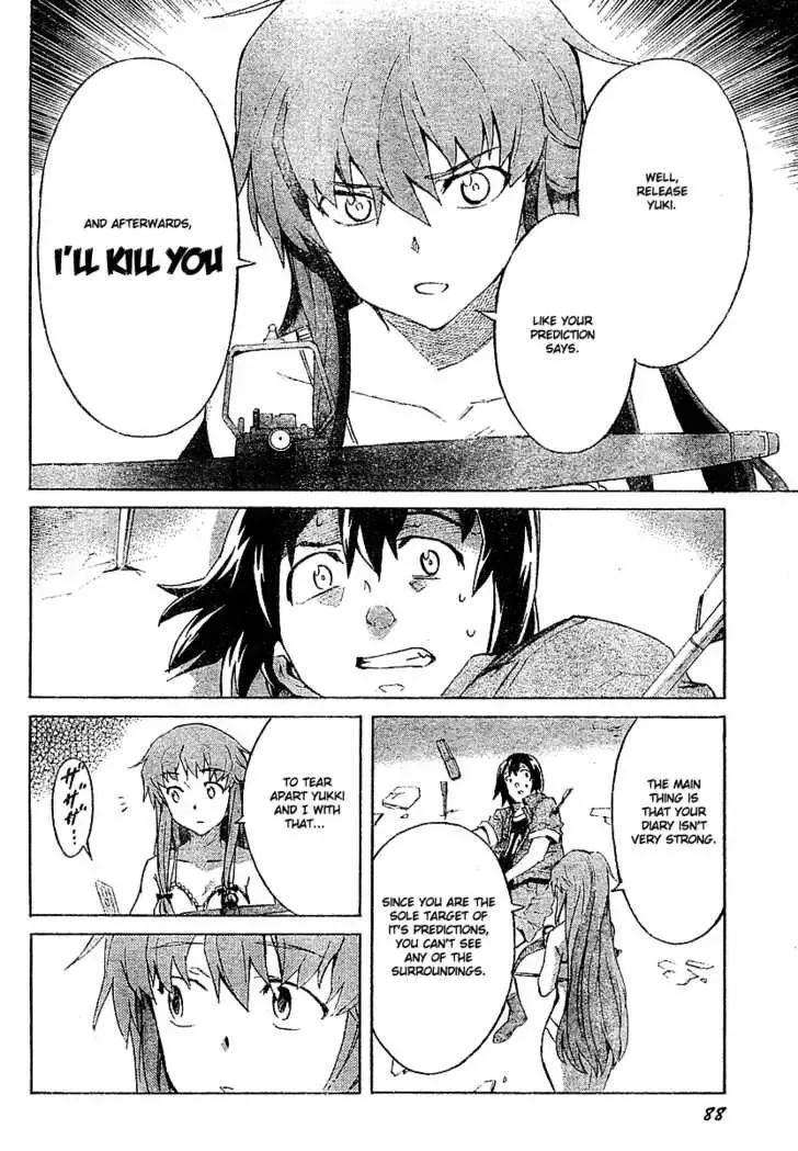 Mirai Nikki Chapter 26 page 22