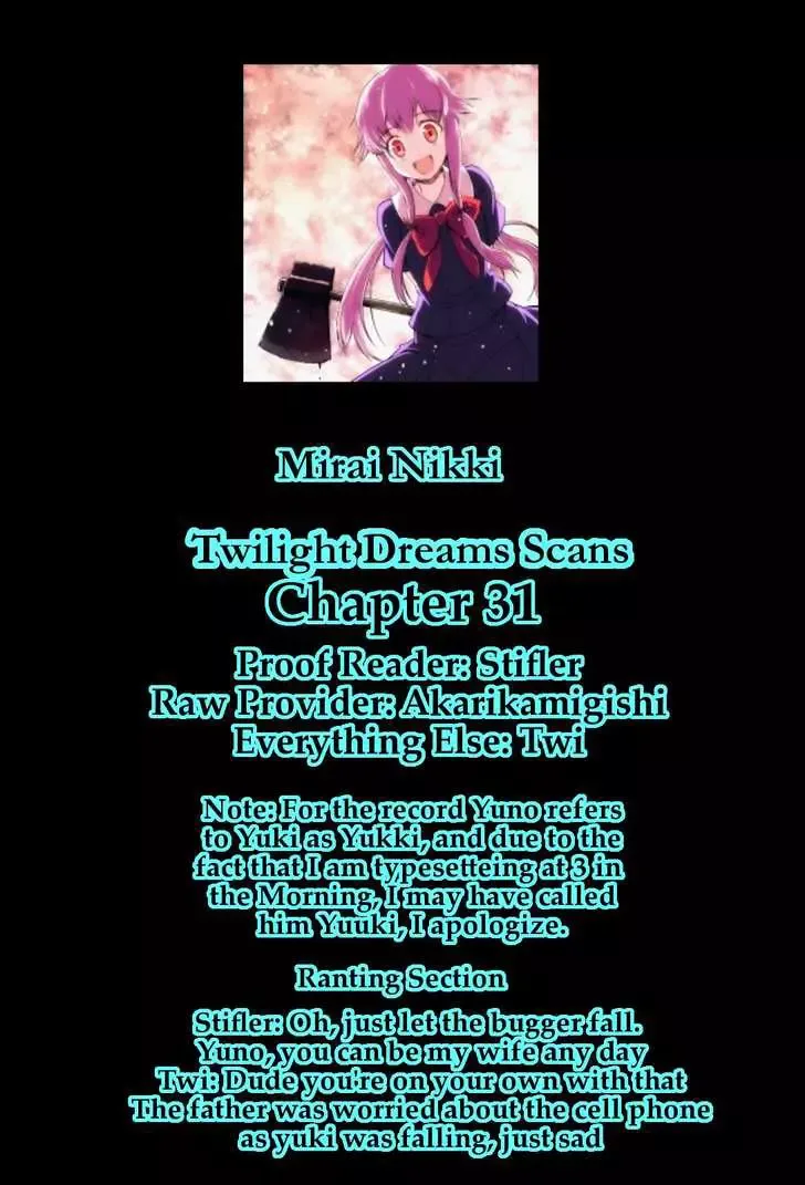 Mirai Nikki Chapter 31 page 34