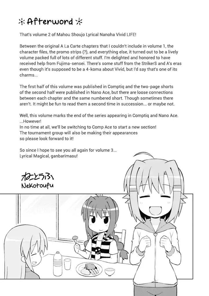 Mahou Shoujo Lyrical Nanoha Vivid Life Chapter 32 page 11