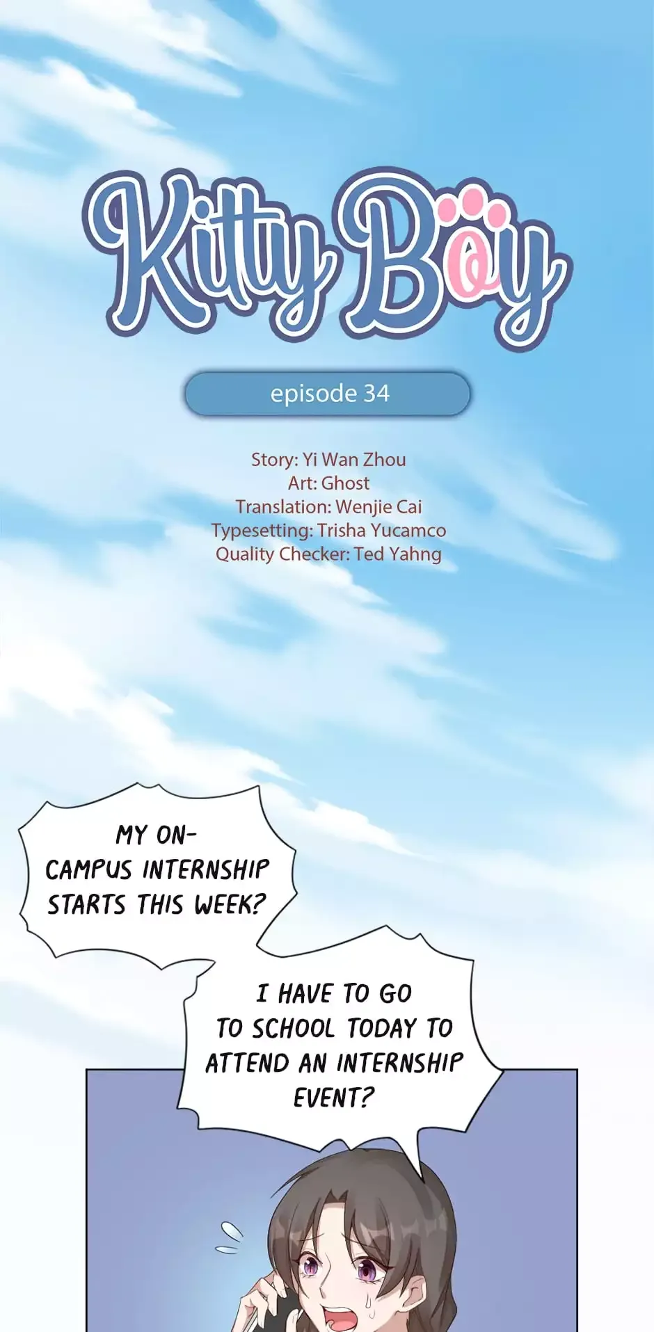 Kitty Boy Chapter 34 page 1
