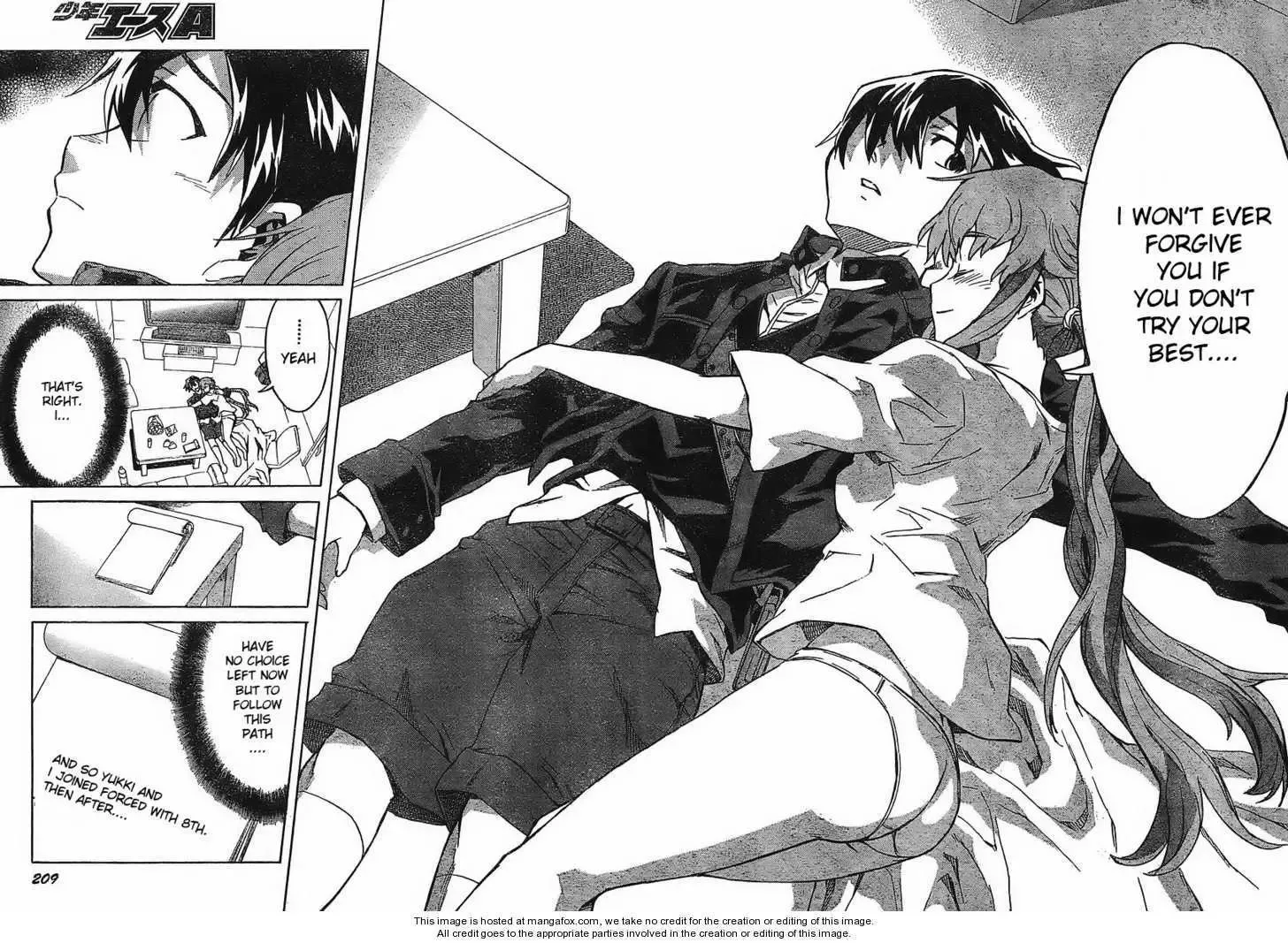 Mirai Nikki Chapter 37 page 10