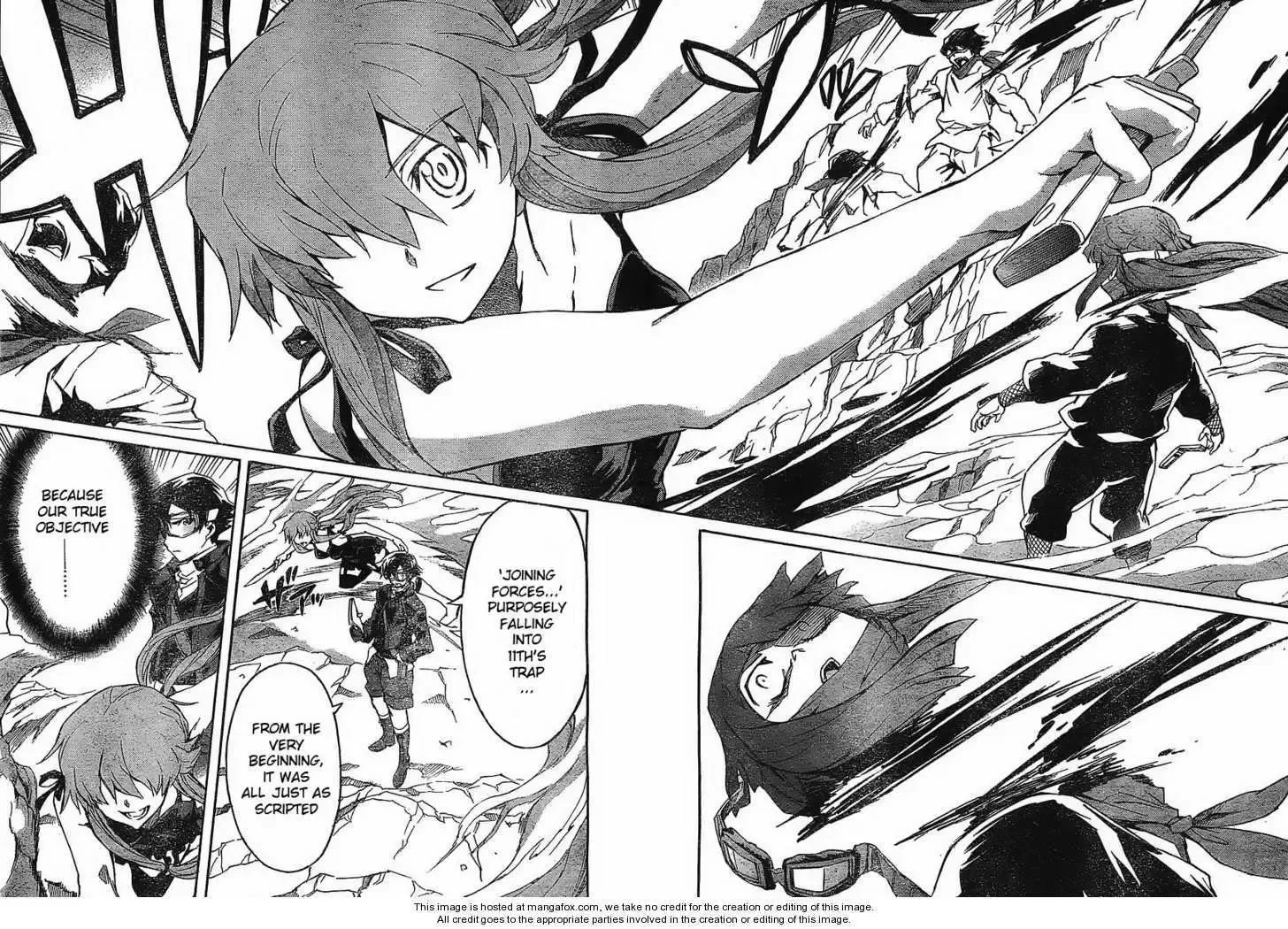 Mirai Nikki Chapter 37 page 33