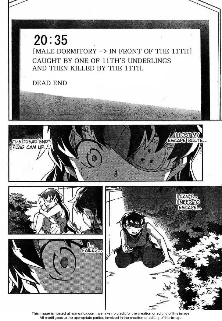 Mirai Nikki Chapter 39 page 30