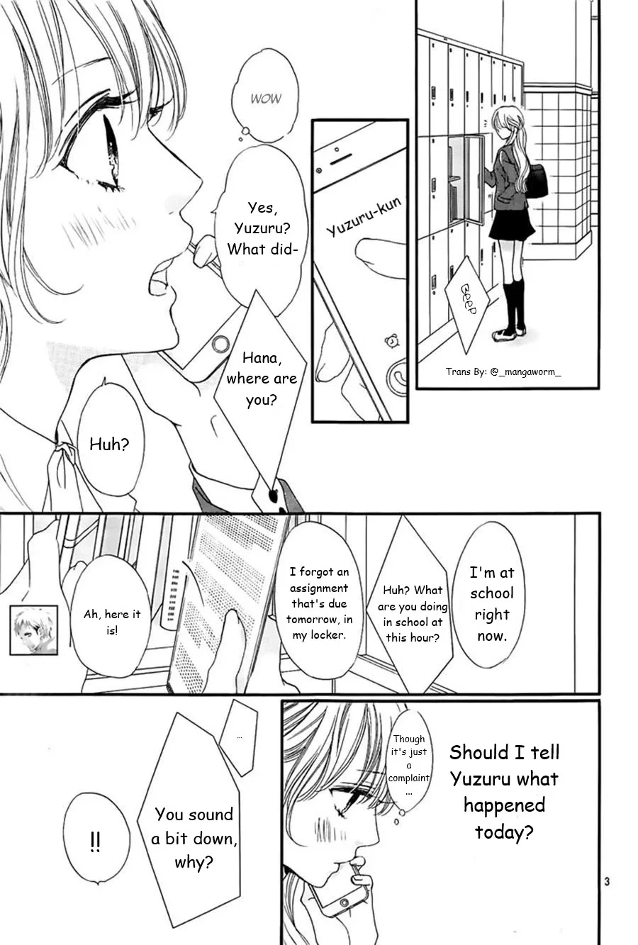 Boku ni Hana no Melancholy Chapter 46 page 2