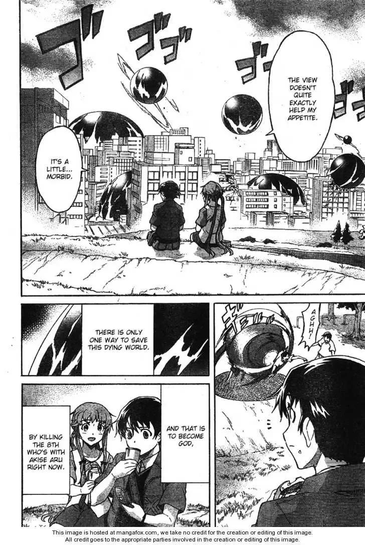 Mirai Nikki Chapter 49 page 4