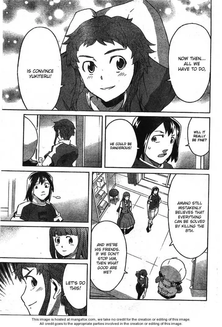 Mirai Nikki Chapter 49 page 18