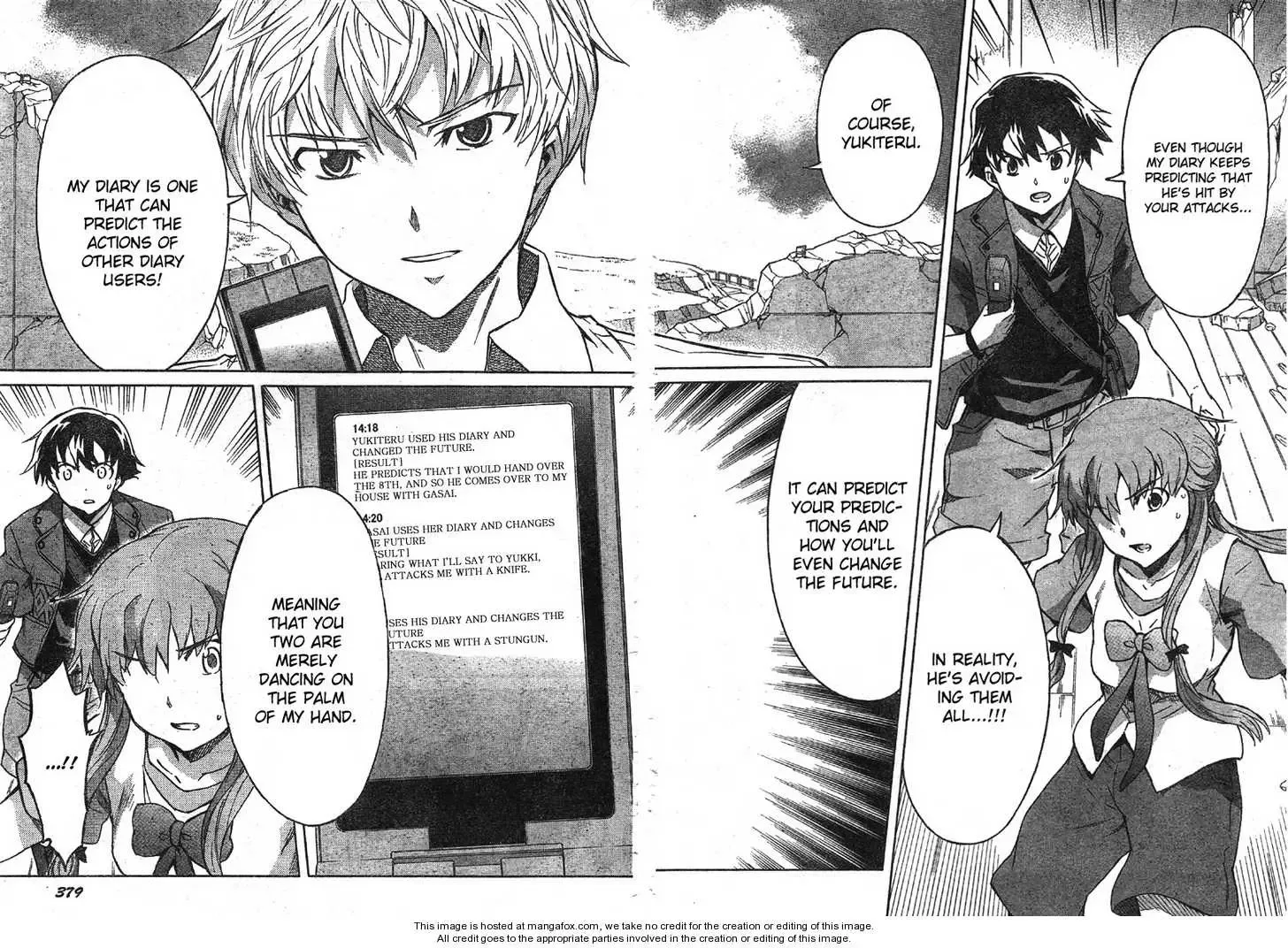 Mirai Nikki Chapter 49 page 14