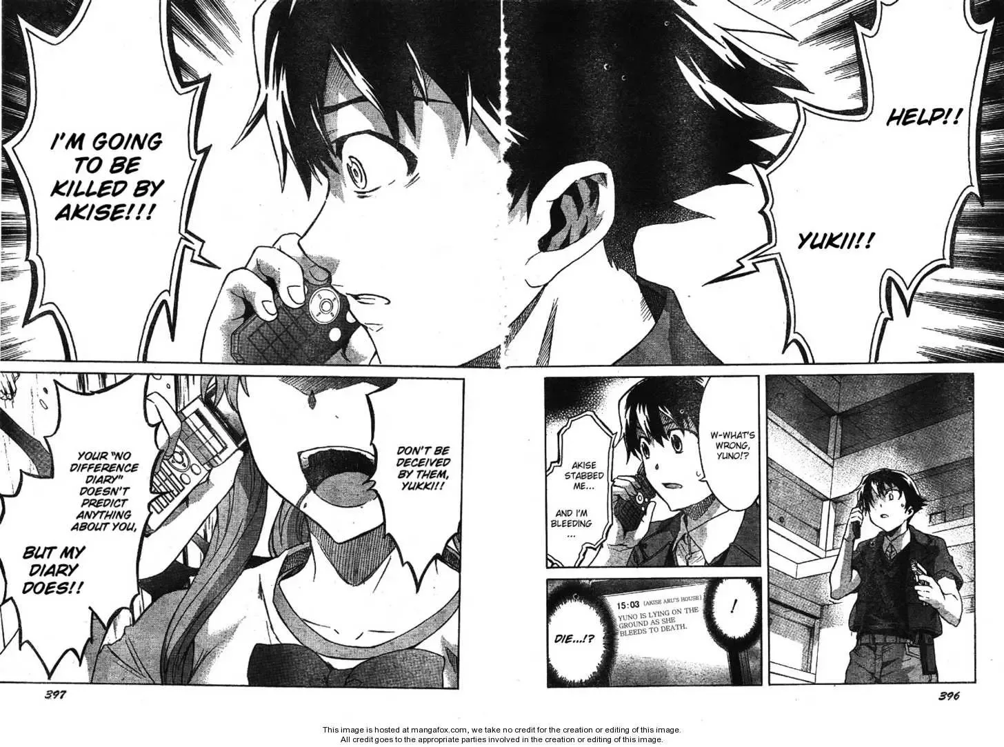 Mirai Nikki Chapter 49 page 30