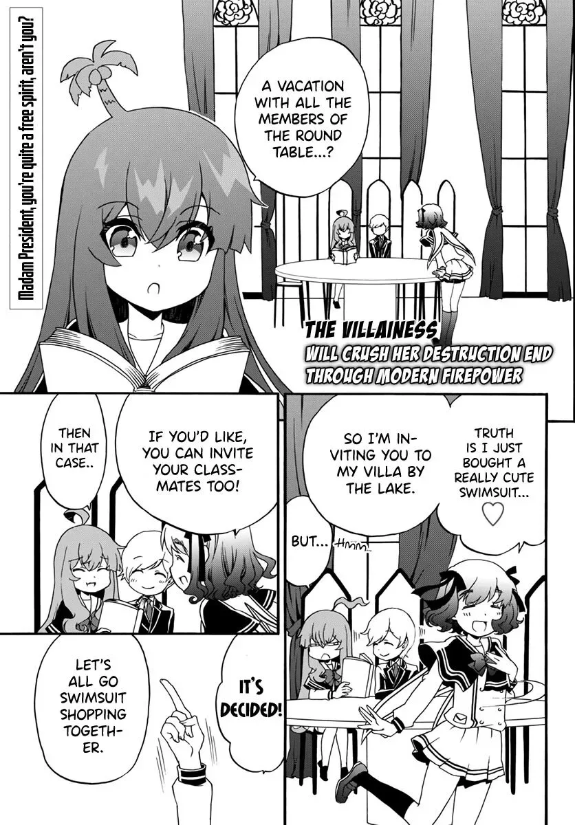 The Villainess Will Crush Her Destruction End Through Modern Firepower Chapter 45 page 1