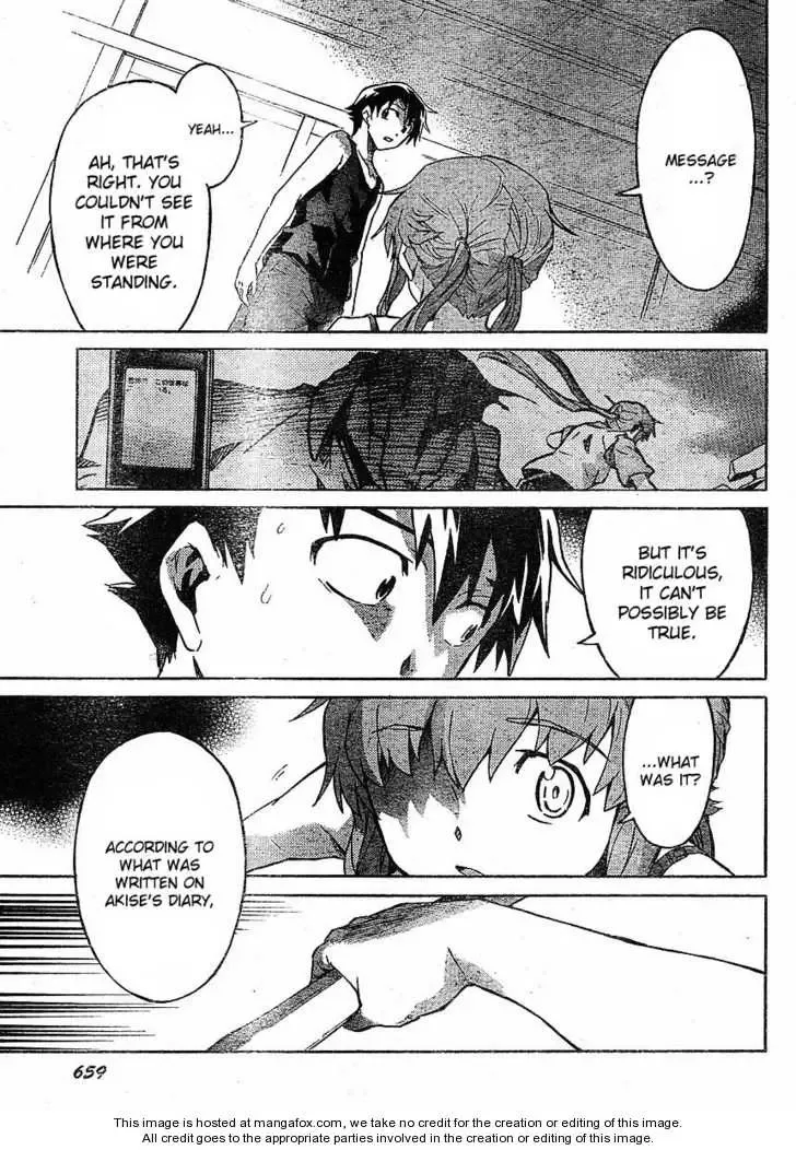 Mirai Nikki Chapter 52 page 33