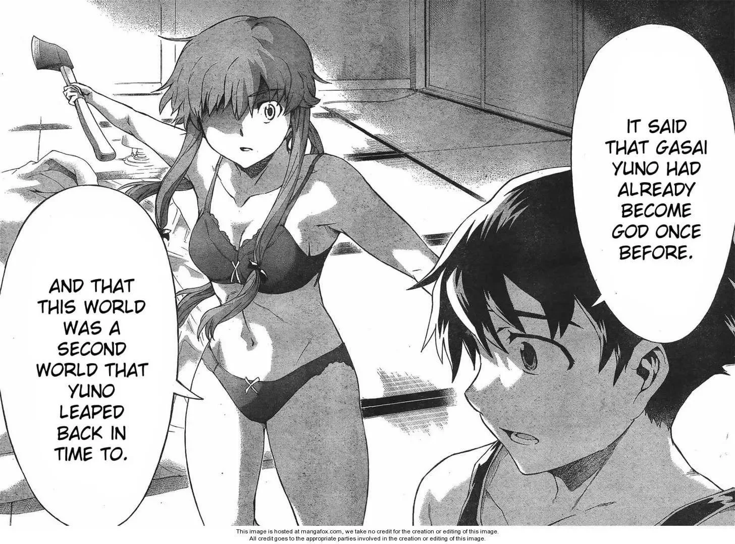 Mirai Nikki Chapter 52 page 34
