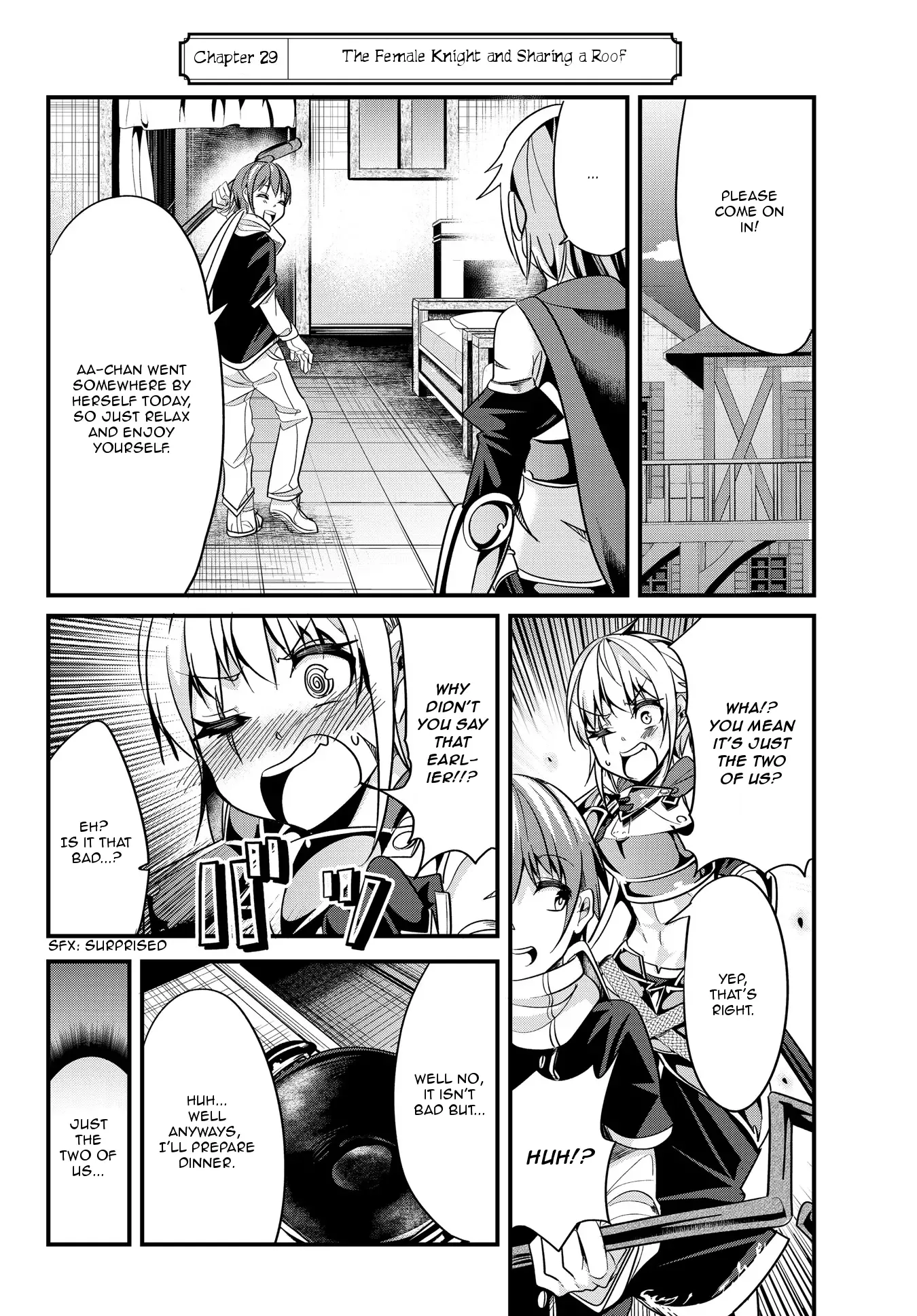 A Story About Treating a Female Knight Who Has Never Been Treated as a Woman as a Woman Chapter 29 page 2